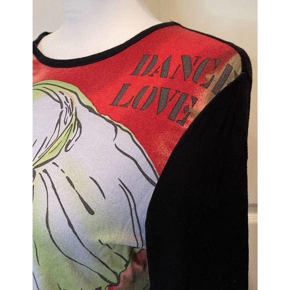 ETCETERA Womens Graphic Elephant Shirt Size Medium Unique Colorful 90s Classic - Picture 4 of 9